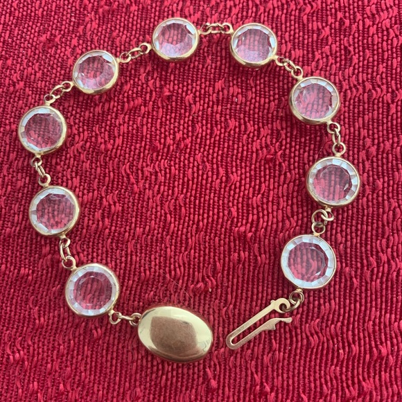 Swarovski Jewelry - Swarovski Gold Crystal Bracelet